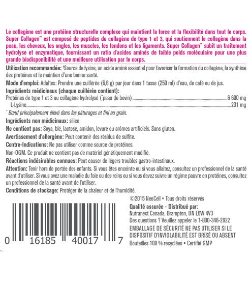 NeoCell_SuperCollagen_Label_198g_FRE